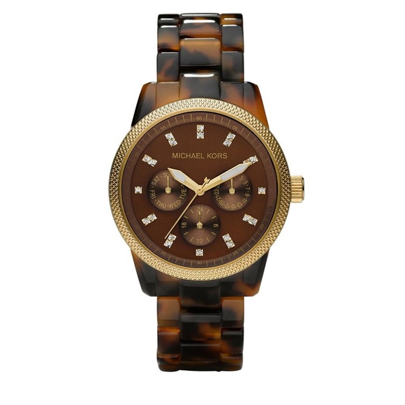 Michael Kors Tort Ritz Watch - Picture 2 of 6
